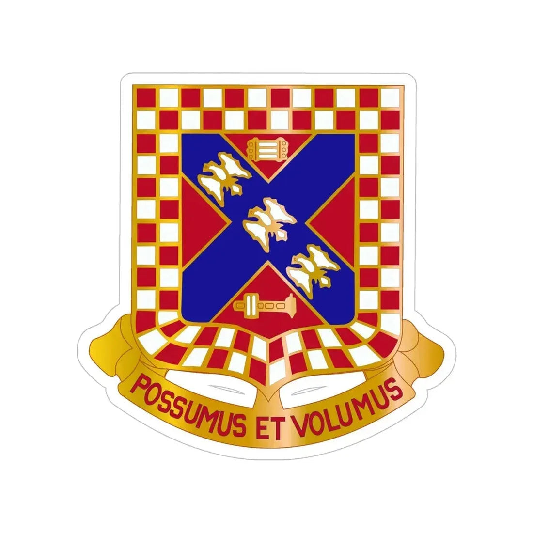 140th Field Artillery Battalion (U.S. Army) Transparent STICKER Die-Cut Vinyl Decal - The Sticker Space