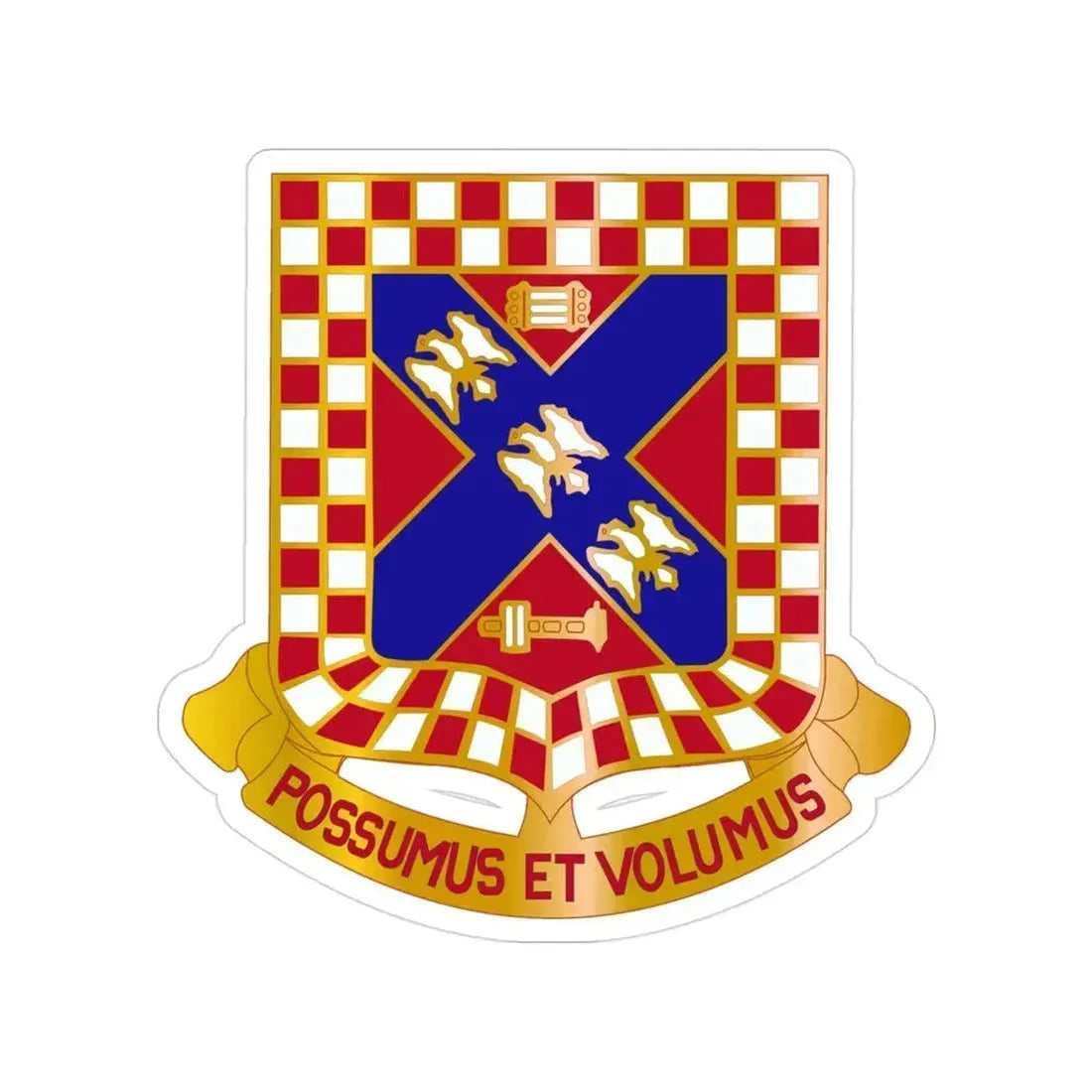 140th Field Artillery Battalion (U.S. Army) Transparent STICKER Die-Cut Vinyl Decal - The Sticker Space