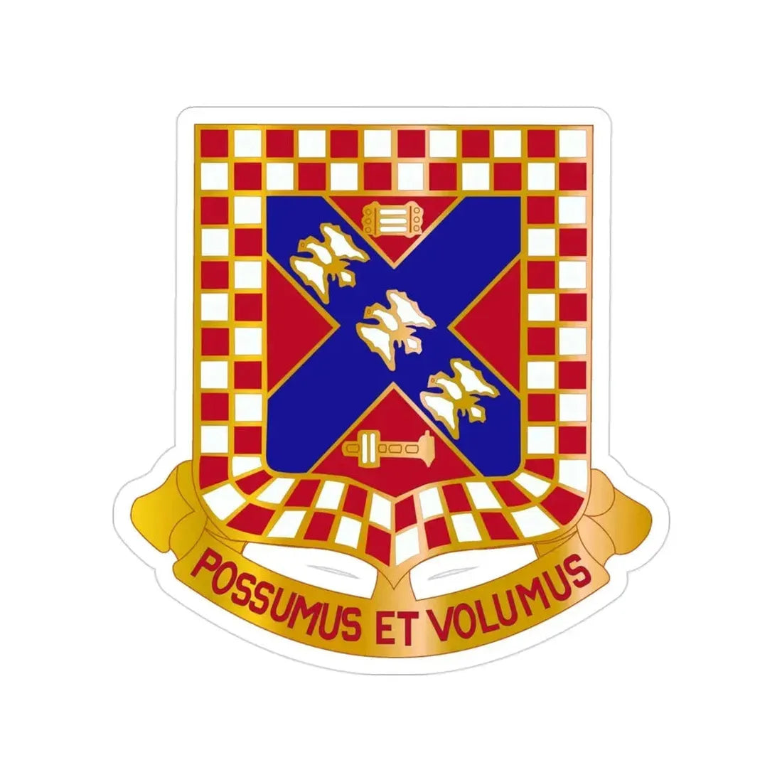 140th Field Artillery Battalion (U.S. Army) Transparent STICKER Die-Cut Vinyl Decal - The Sticker Space