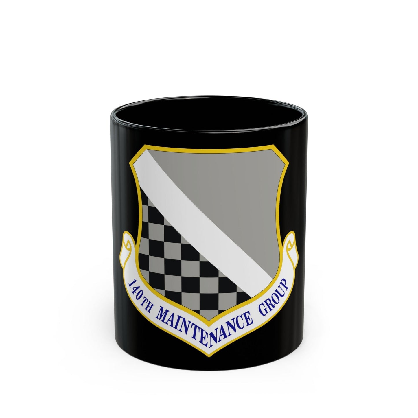 140th Maintenance Group (U.S. Air Force) Black Coffee Mug-11oz-The Sticker Space