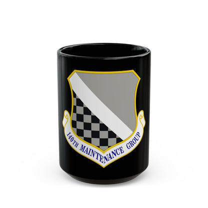 140th Maintenance Group (U.S. Air Force) Black Coffee Mug-15oz-The Sticker Space