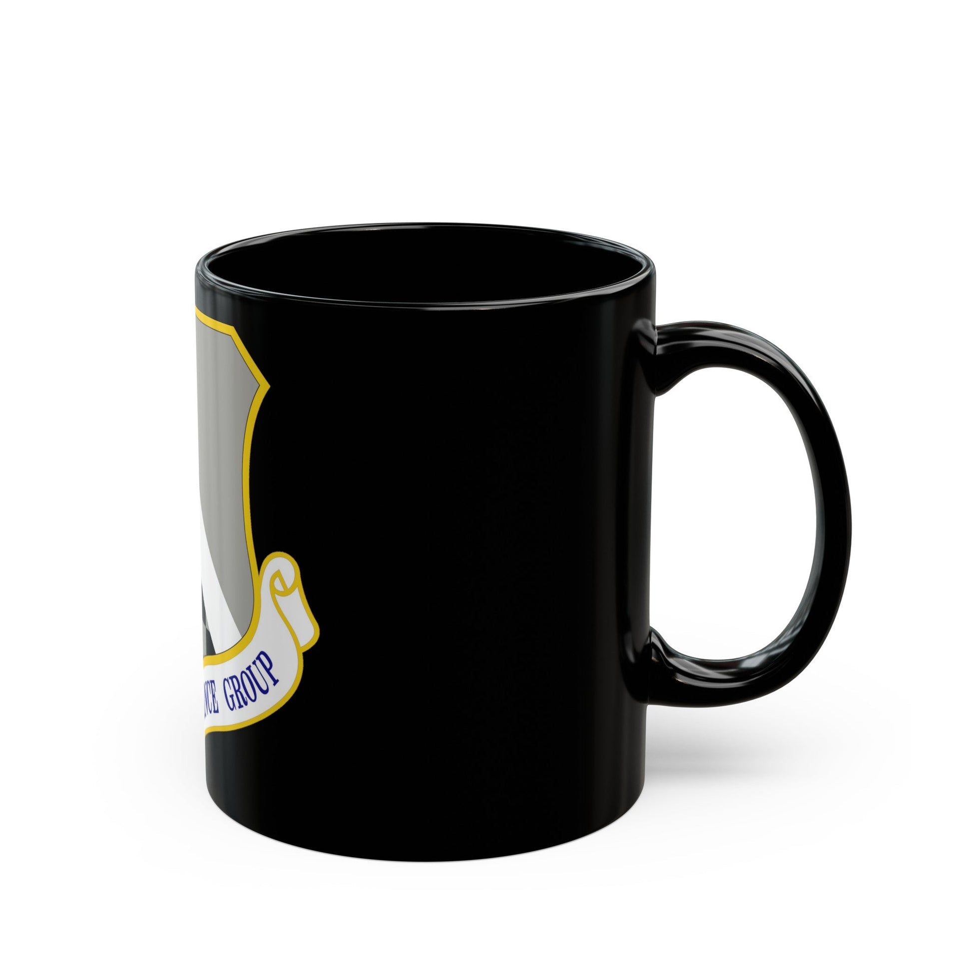 140th Maintenance Group (U.S. Air Force) Black Coffee Mug-The Sticker Space