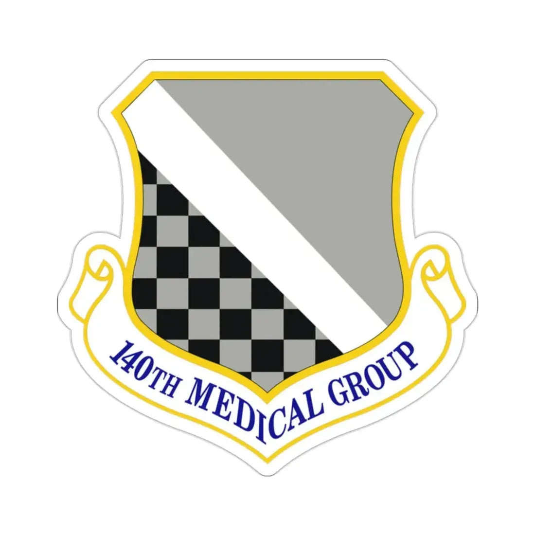 140th Medical Group (U.S. Air Force) STICKER Vinyl Die-Cut Decal - The Sticker Space