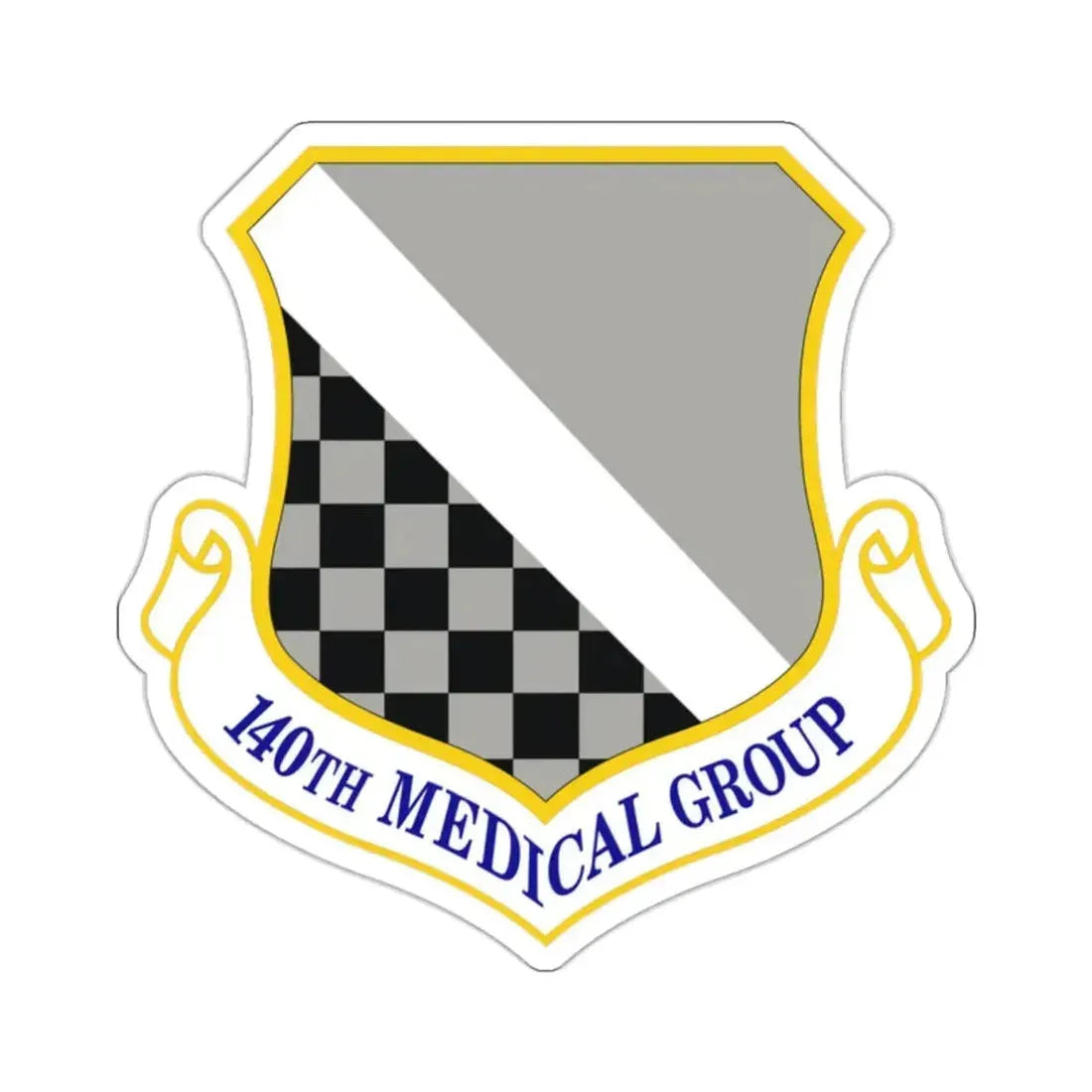 140th Medical Group (U.S. Air Force) STICKER Vinyl Kiss-Cut Decal - The Sticker Space