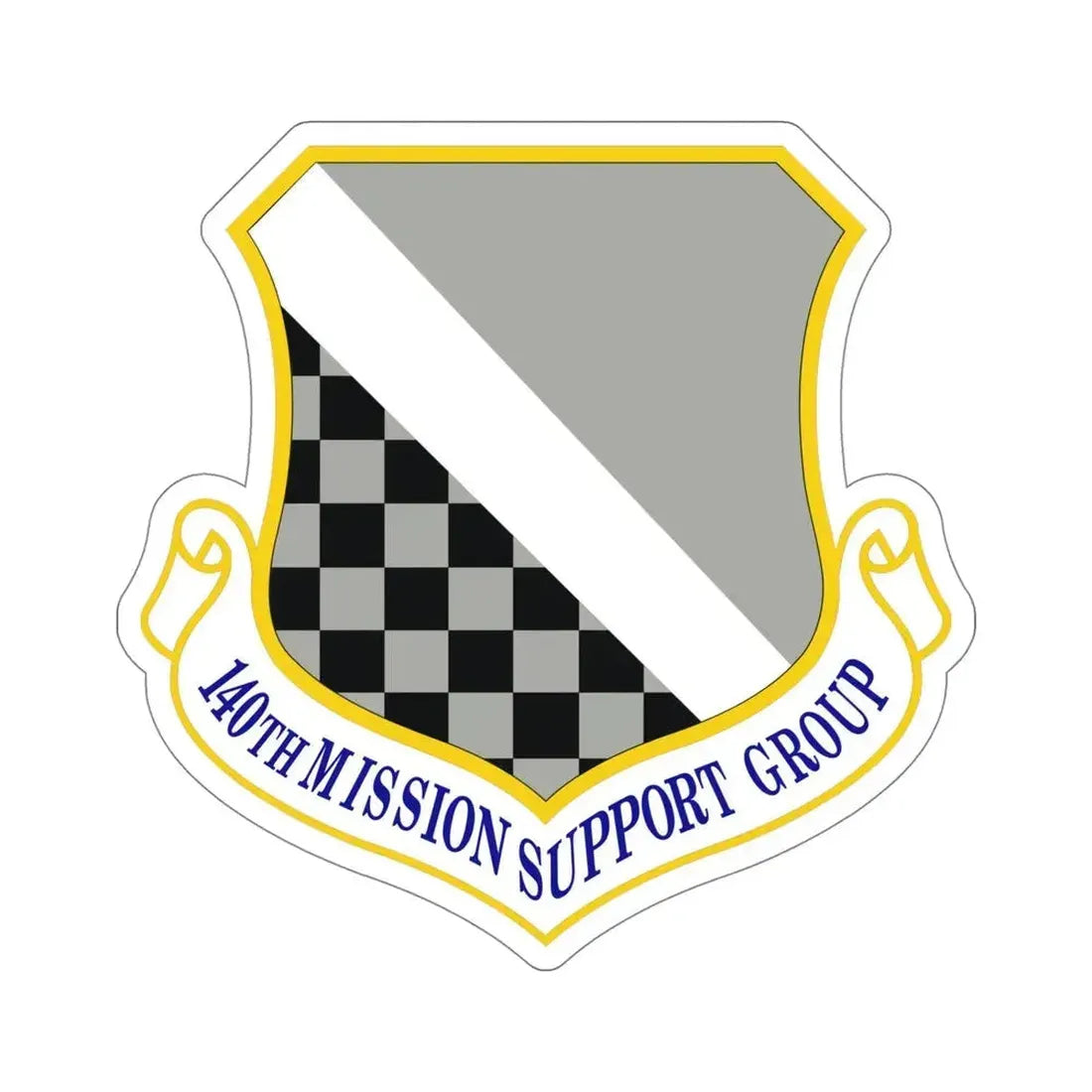 140th Mission Support Group (U.S. Air Force) STICKER Vinyl Die-Cut Decal 5 Inch - The Sticker Space