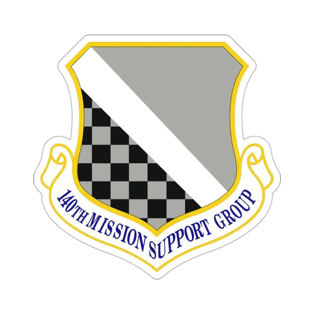 140th Mission Support Group (U.S. Air Force) STICKER Vinyl Die-Cut Decal - The Sticker Space