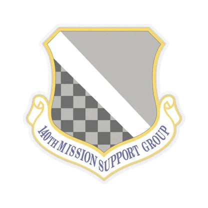 140th Mission Support Group (U.S. Air Force) STICKER Vinyl Kiss-Cut Decal 2 Inch Transparent - The Sticker Space
