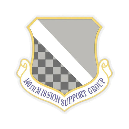 140th Mission Support Group (U.S. Air Force) STICKER Vinyl Kiss-Cut Decal 6 Inch Transparent - The Sticker Space