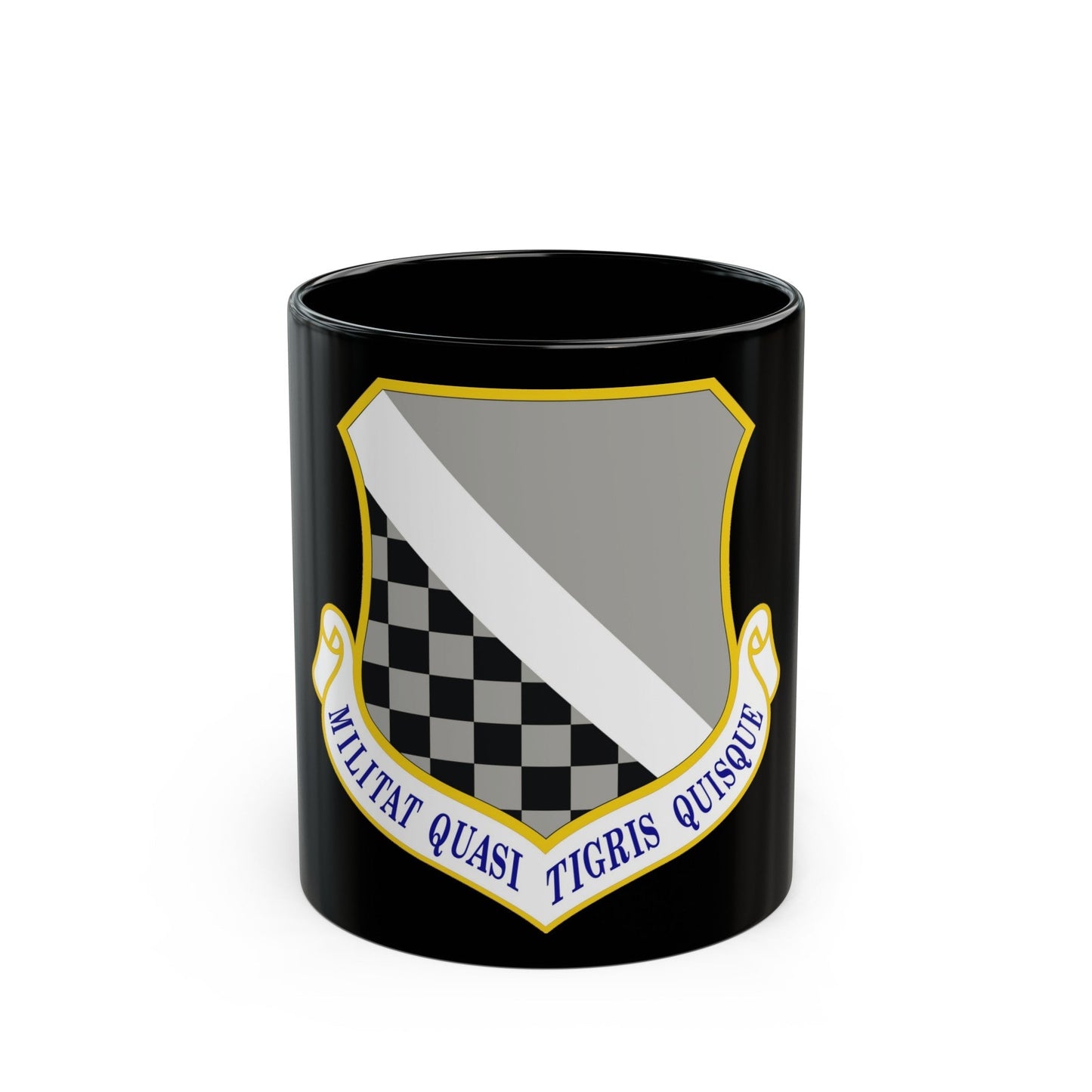 140th Wing (U.S. Air Force) Black Coffee Mug-11oz-The Sticker Space