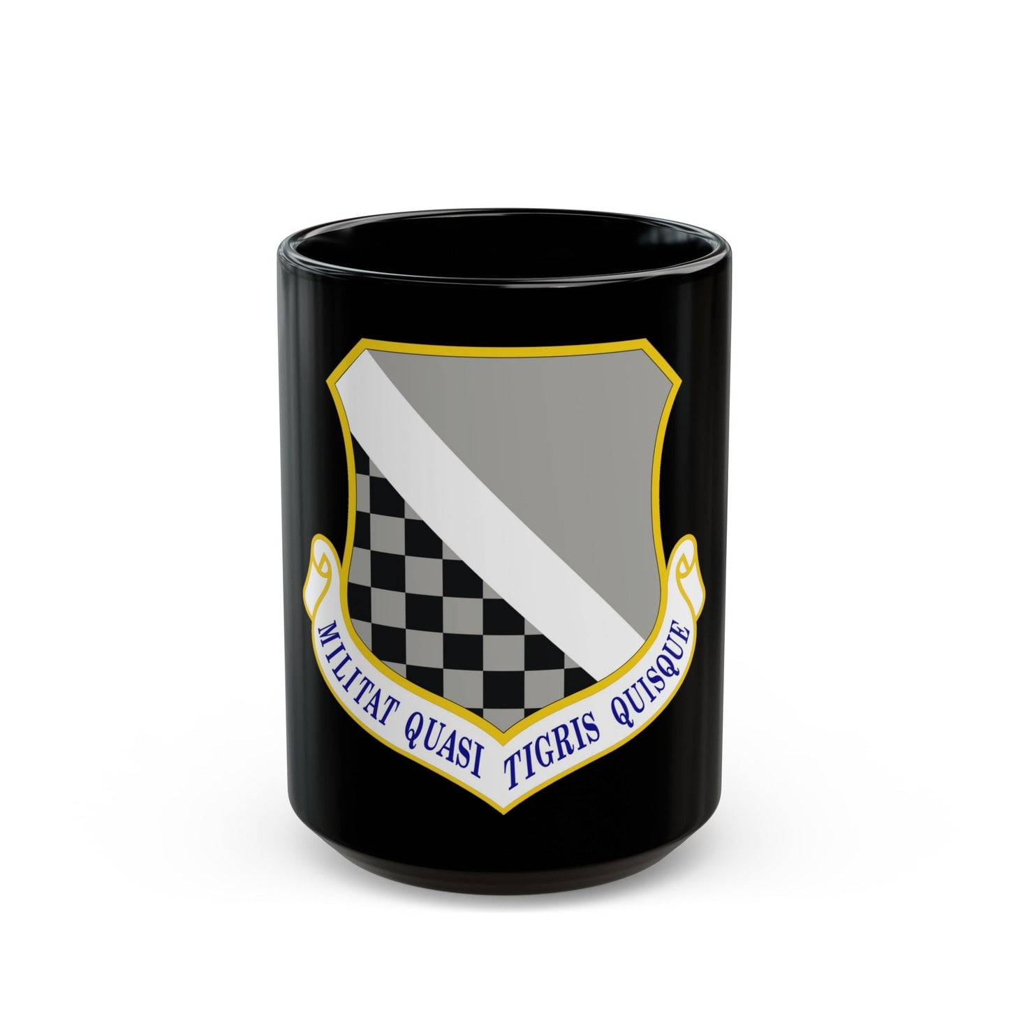 140th Wing (U.S. Air Force) Black Coffee Mug-15oz-The Sticker Space