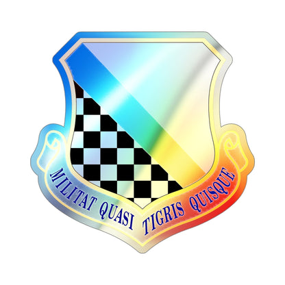 140th Wing (U.S. Air Force) Holographic STICKER Die-Cut Vinyl Decal-5 Inch-The Sticker Space