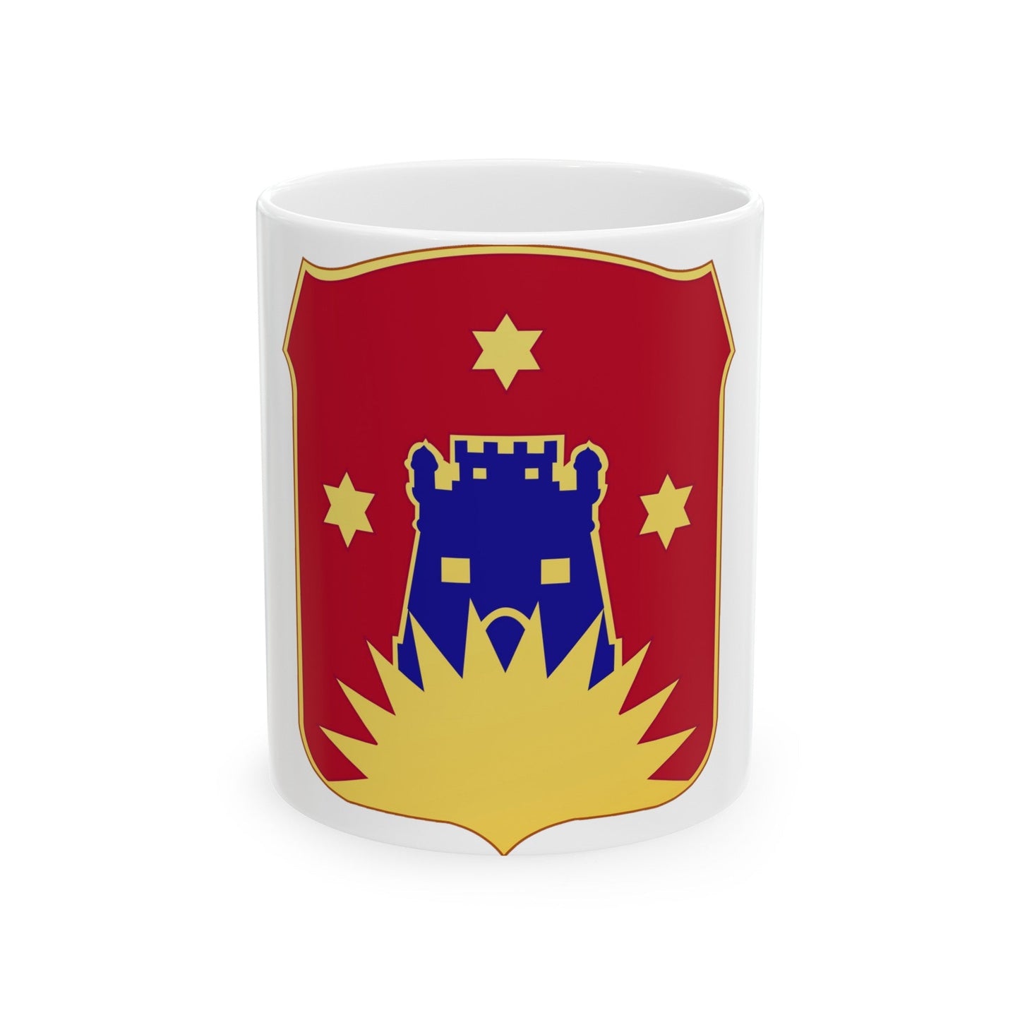 141 Engineer Battalion (U.S. Army) White Coffee Mug-11oz-The Sticker Space