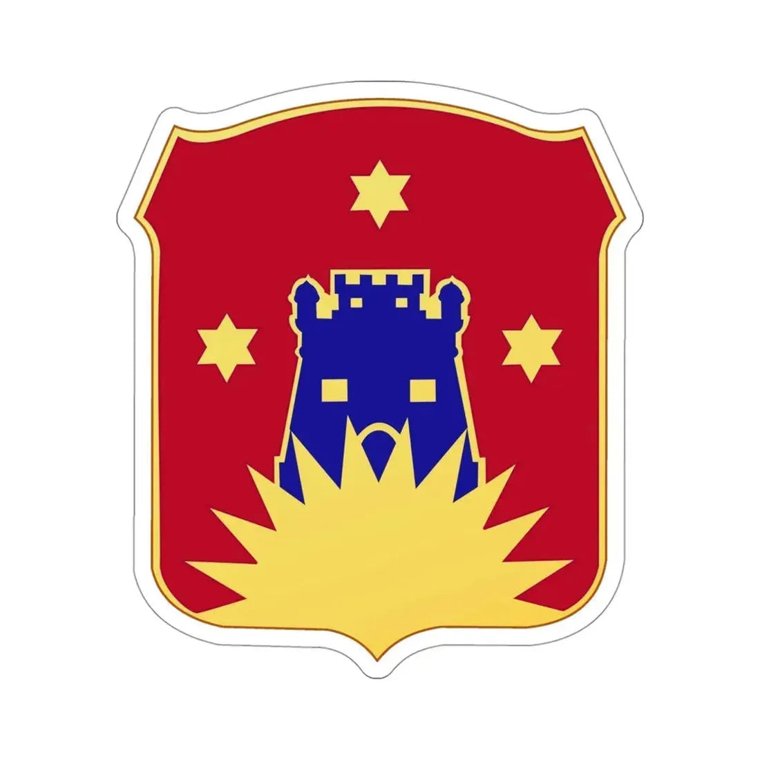 141 Engineer Battalion (U.S. Army) STICKER Vinyl Die-Cut Decal - The Sticker Space