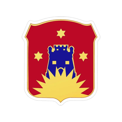 141 Engineer Battalion (U.S. Army) Transparent STICKER Die-Cut Vinyl Decal - The Sticker Space