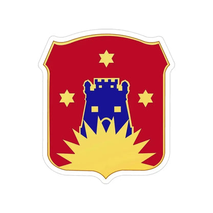 141 Engineer Battalion (U.S. Army) Transparent STICKER Die-Cut Vinyl Decal - The Sticker Space