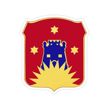 141 Engineer Battalion (U.S. Army) Transparent STICKER Die-Cut Vinyl Decal - The Sticker Space