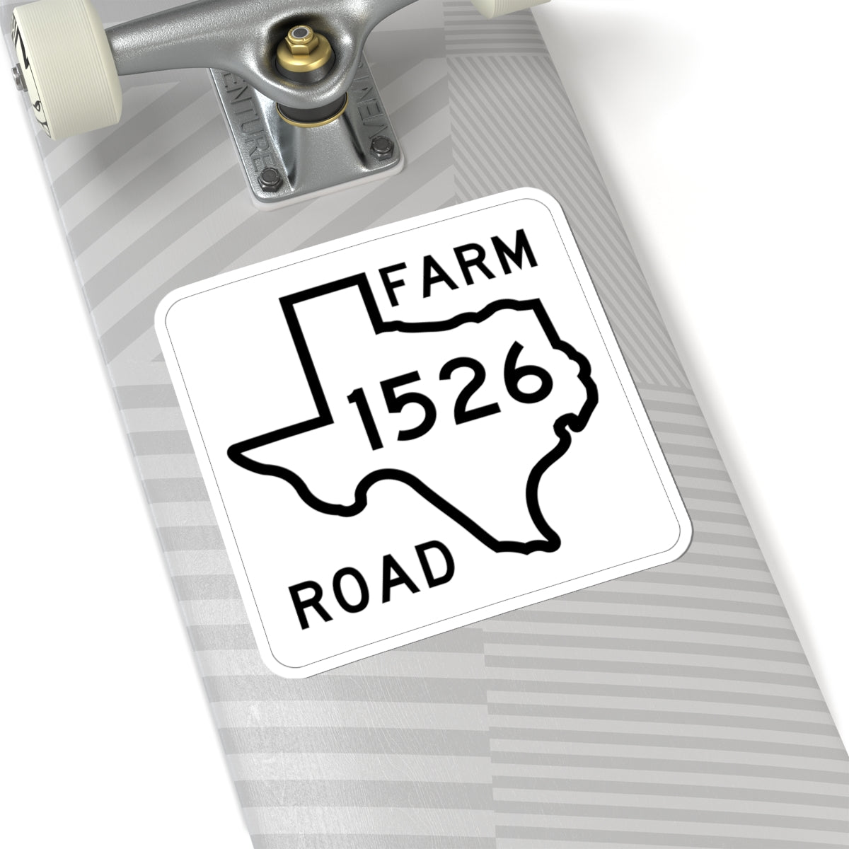 Texas FM 1526 1956 (Texas) (Road Sign) STICKER Vinyl Kiss-Cut Decal