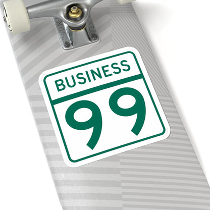 MD Route 99 Business (Maryland) (Road Sign) STICKER Vinyl Kiss-Cut Decal