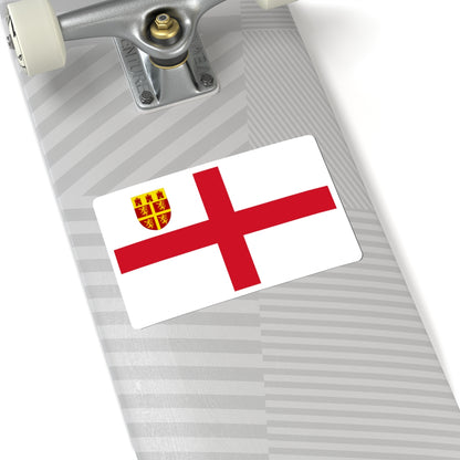 Flag of the Diocese of Newcastle (England) STICKER Vinyl Kiss-Cut Decal