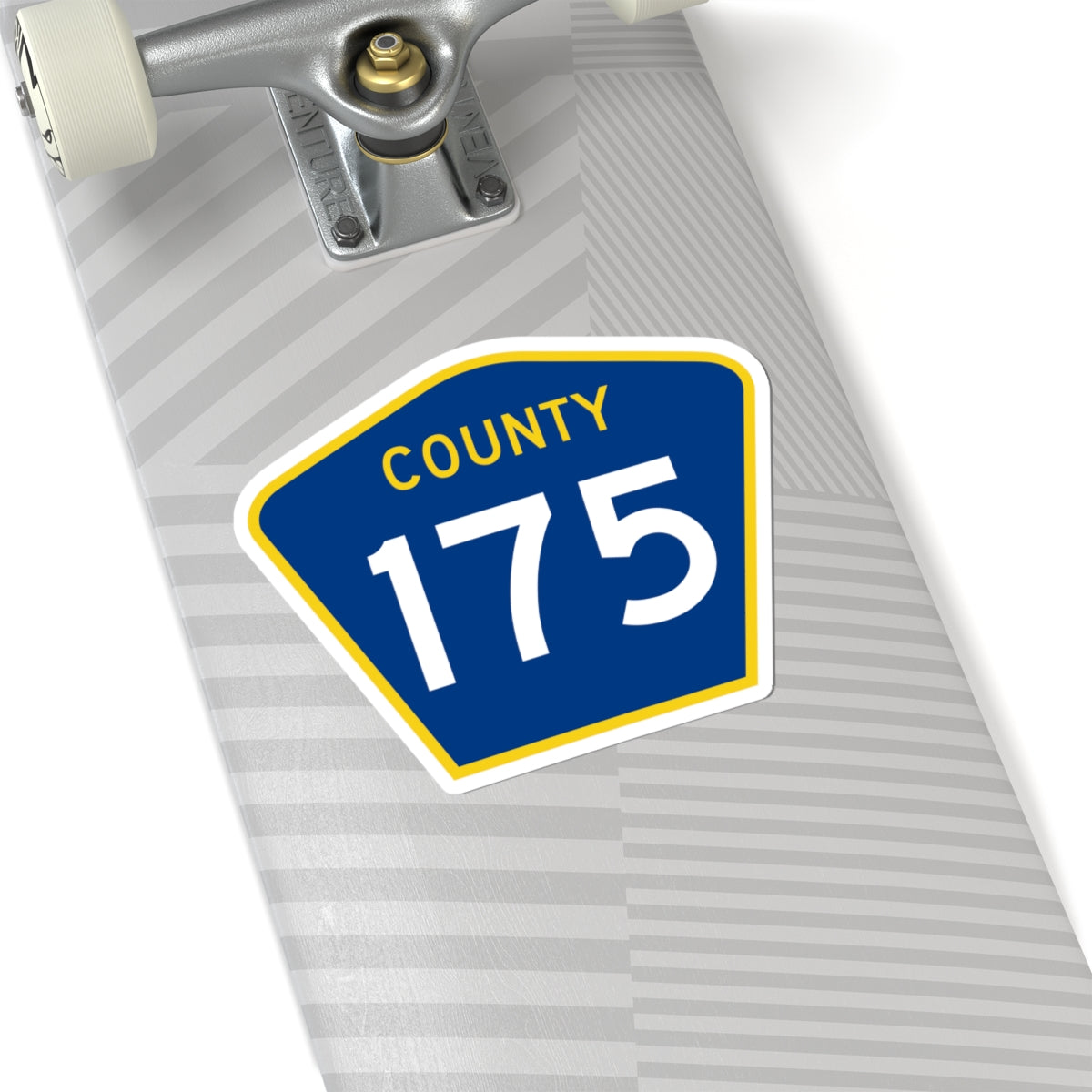 County 175 MN (Minnesota) (Road Sign) STICKER Vinyl Kiss-Cut Decal