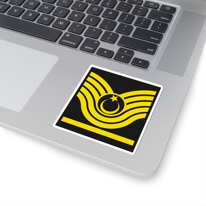 Army TUR OR 08 (Turkey) (Military Rank) STICKER Vinyl Kiss-Cut Decal