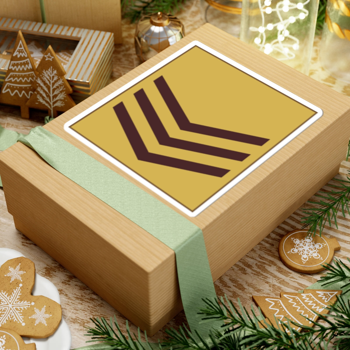 Kenya Army OR 6 (Kenya) (Military Rank) STICKER Vinyl Kiss-Cut Decal