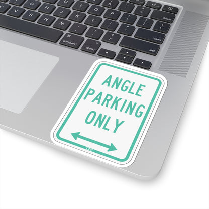 PBOT Road sign P4620D (Oregon) (Road Sign) STICKER Vinyl Kiss-Cut Decal