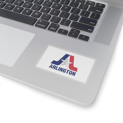 Flag of Arlington, Texas - STICKER Vinyl Kiss-Cut Decal