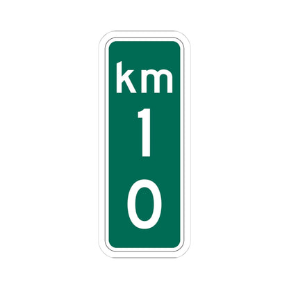 MUTCD-PR D10-2 (Puerto Rico) (Road Sign) STICKER Vinyl Kiss-Cut Decal