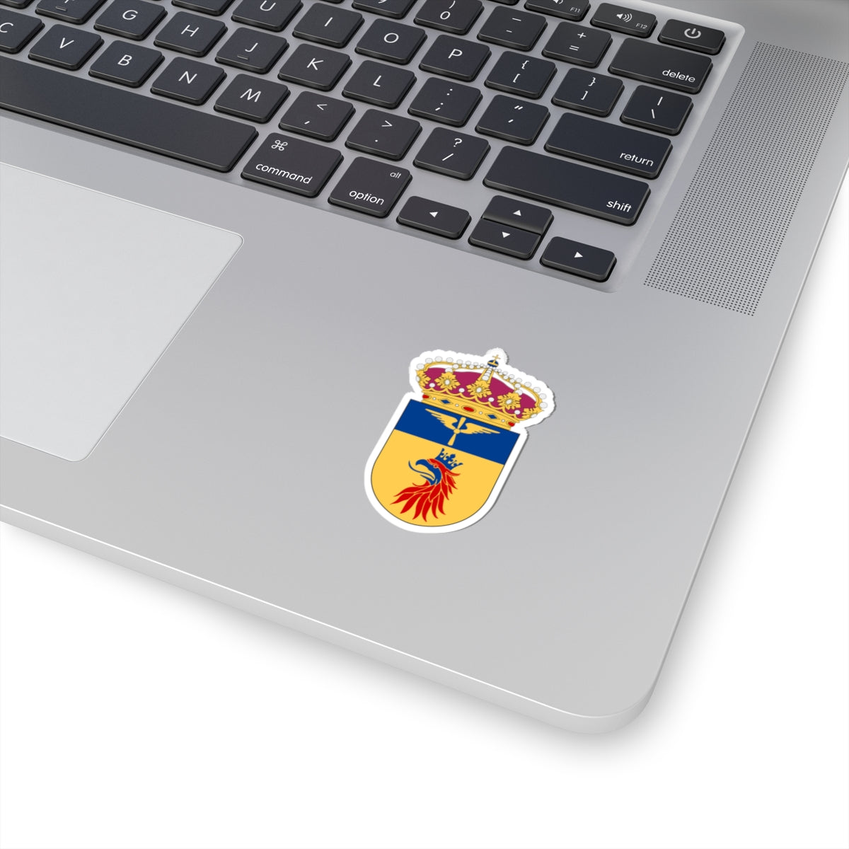 Skånska flygflottiljen vapen (Sweden) (Coat of Arms) STICKER Vinyl Kiss-Cut Decal