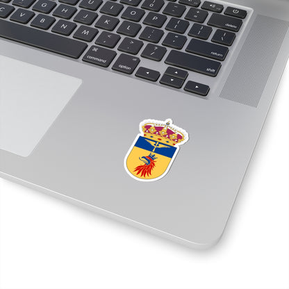 Skånska flygflottiljen vapen (Sweden) (Coat of Arms) STICKER Vinyl Kiss-Cut Decal
