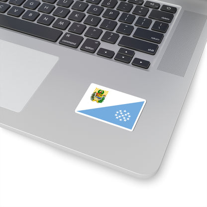Flag of Sucre State (Venezuela) STICKER Vinyl Kiss-Cut Decal