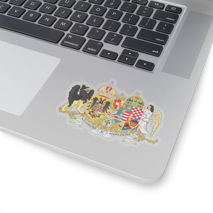 Austro-hungarian coat of arms 1914 - STICKER Vinyl Kiss-Cut Decal