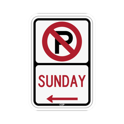PBOT Road sign P1260L (Oregon) (Road Sign) STICKER Vinyl Kiss-Cut Decal