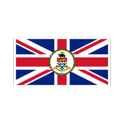 Flag of the Governor of the Cayman Islands (United Kingdom) STICKER Vinyl Kiss-Cut Decal