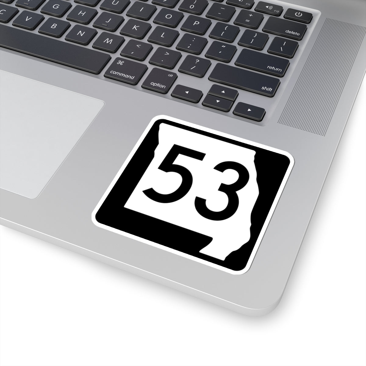MO-53 (Missouri) (Road Sign) STICKER Vinyl Kiss-Cut Decal
