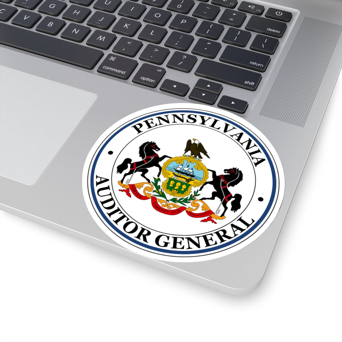 Seal of the Auditor General of Pennsylvania - STICKER Vinyl Kiss-Cut Decal