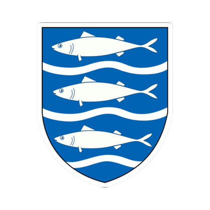 Aabenraa Kommune coa (Denmark) (Coat of Arms) STICKER Vinyl Kiss-Cut Decal