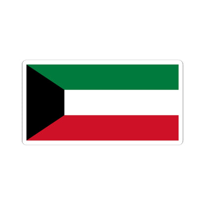 Flag of Kuwait (Kuwait) STICKER Vinyl Kiss-Cut Decal