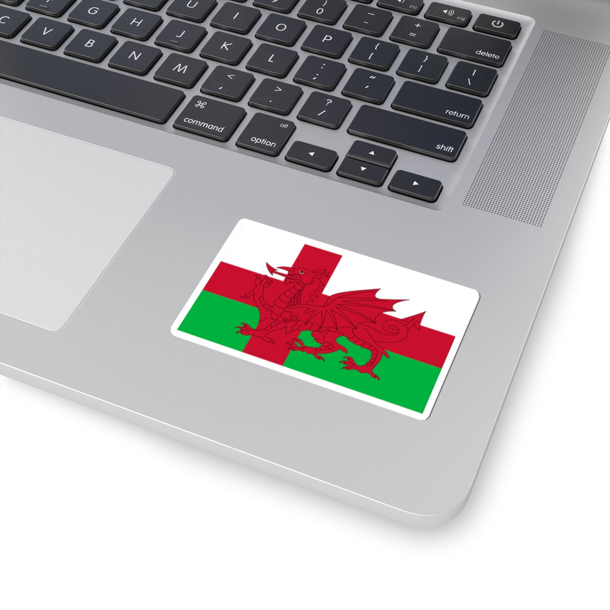 Wales Nordic flag proposal (United Kingdom) STICKER Vinyl Kiss-Cut Decal