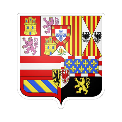 Armoiries Philippe II dEspagne (Portugal) (Coat of Arms) STICKER Vinyl Kiss-Cut Decal