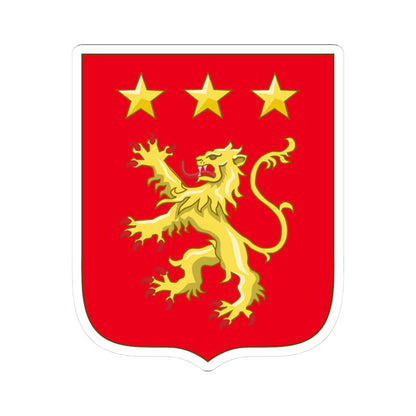 Arms of De Laborde de Montpezat (Denmark) (Coat of Arms) STICKER Vinyl Kiss-Cut Decal