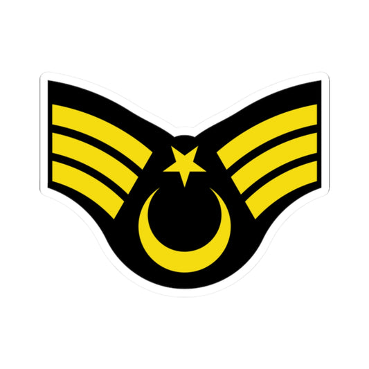 Army TUR OR 06a (Turkey) (Military Rank) STICKER Vinyl Kiss-Cut Decal