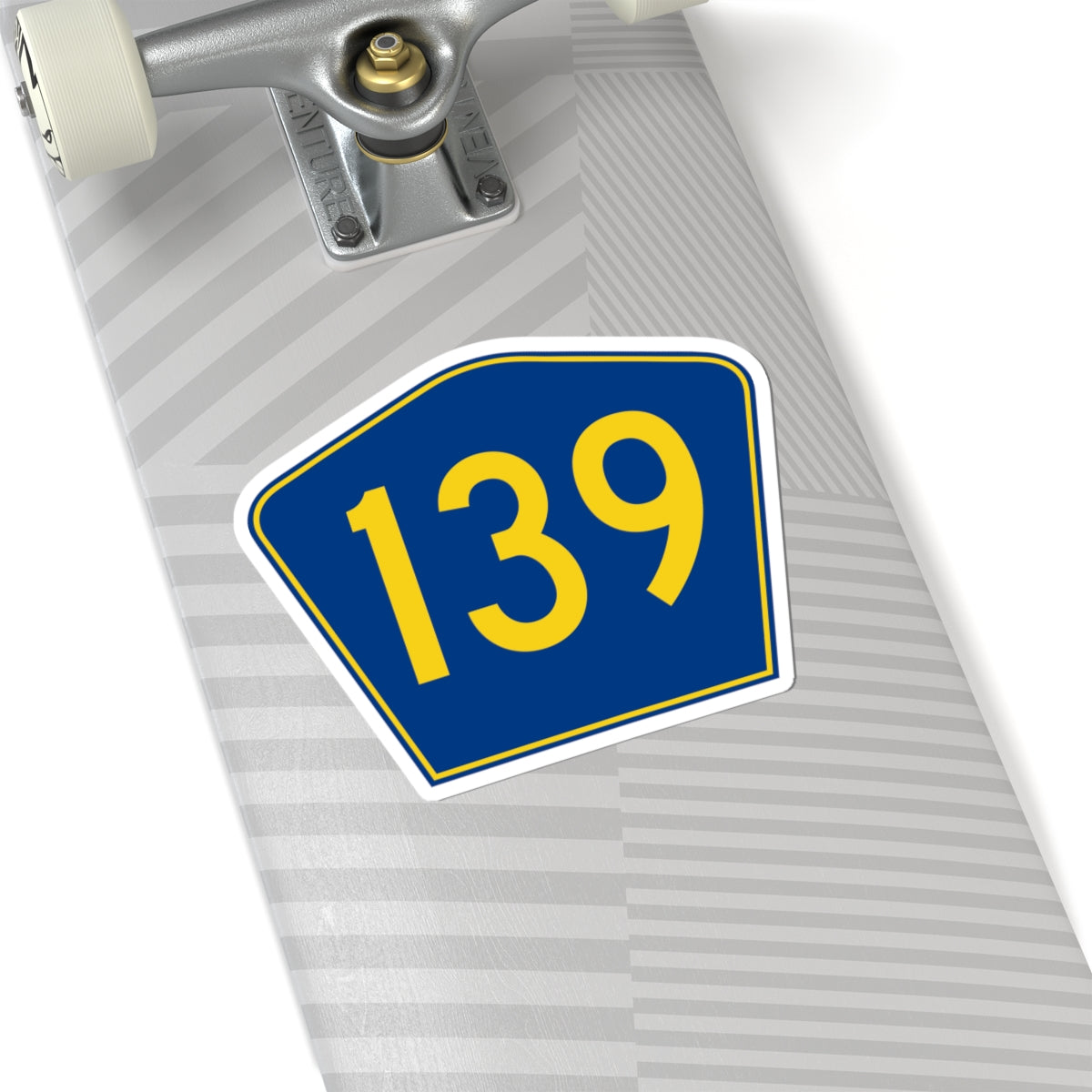 PR secondary 139 (Puerto Rico) (Road Sign) STICKER Vinyl Kiss-Cut Decal