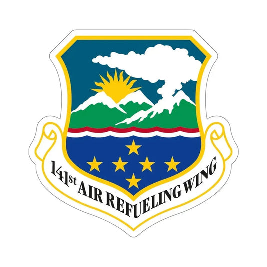 141st Air Refueling Wing (U.S. Air Force) STICKER Vinyl Die-Cut Decal 6 Inch - The Sticker Space