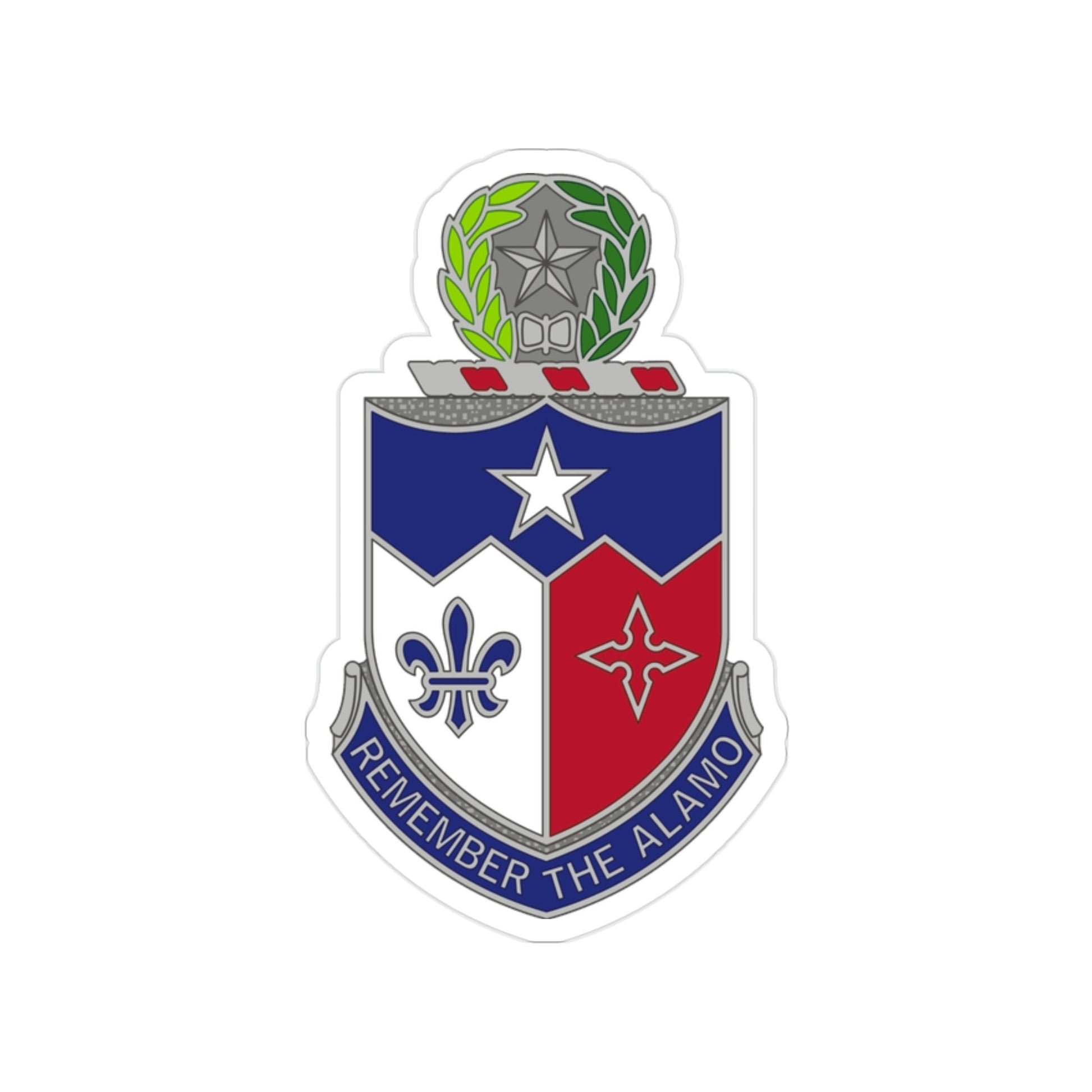 141st Infantry Regiment (U.S. Army) Transparent STICKER Die-Cut Vinyl Decal-2 Inch-The Sticker Space