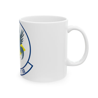 142 Airlift Squadron (U.S. Air Force) White Coffee Mug-The Sticker Space