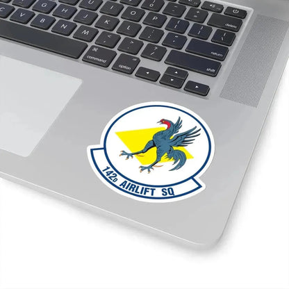 142 Airlift Squadron (U.S. Air Force) STICKER Vinyl Kiss-Cut Decal - The Sticker Space