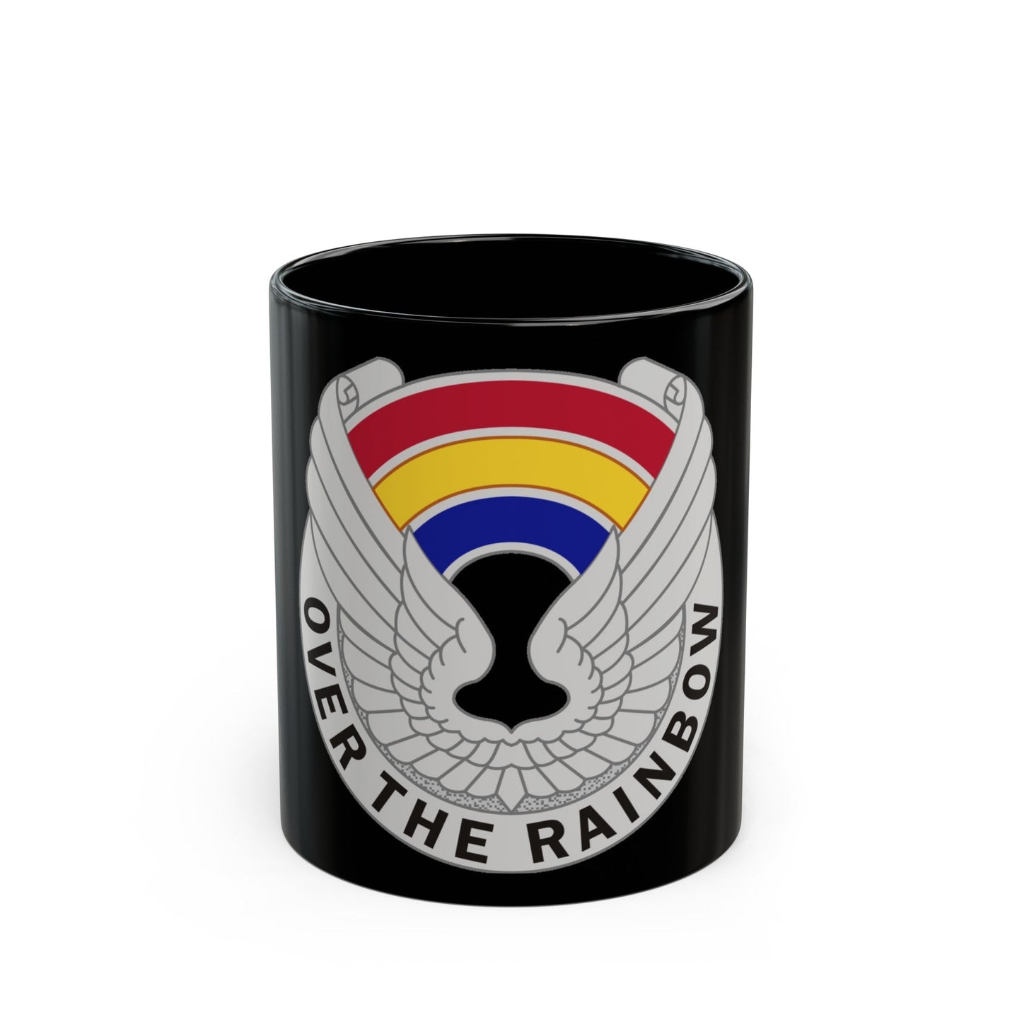 142 Aviation Regiment (U.S. Army) Black Coffee Mug-11oz-The Sticker Space