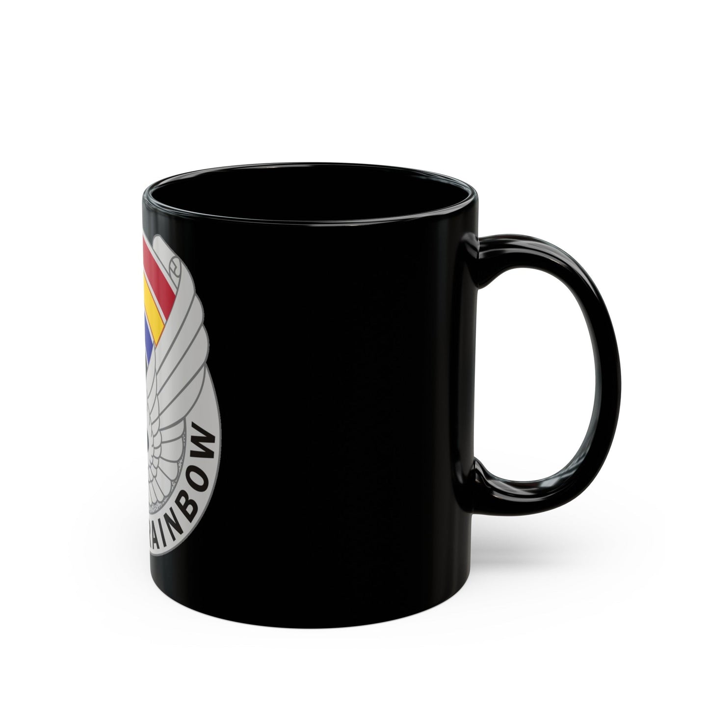 142 Aviation Regiment (U.S. Army) Black Coffee Mug-The Sticker Space